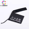 Custom swing hang tags label clothing garment pants logo tag